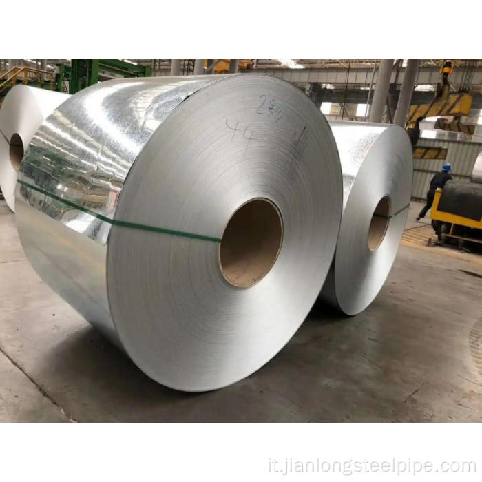 Bobina in acciaio zincato 0,5 mm